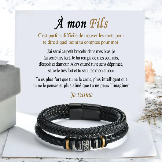 Bracelet À mon Fils