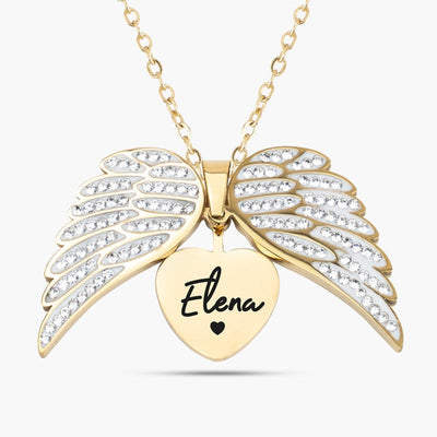 Collier petit ange personnalisée