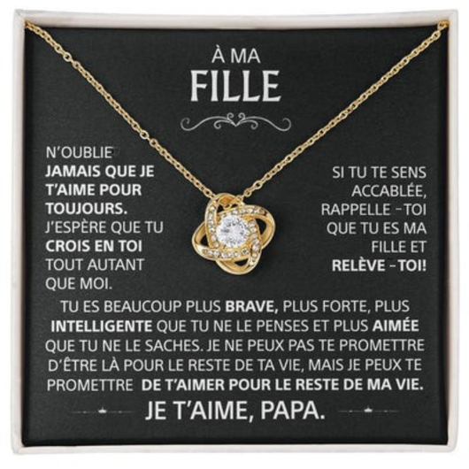 Mon Soutien pour Toi - Collier