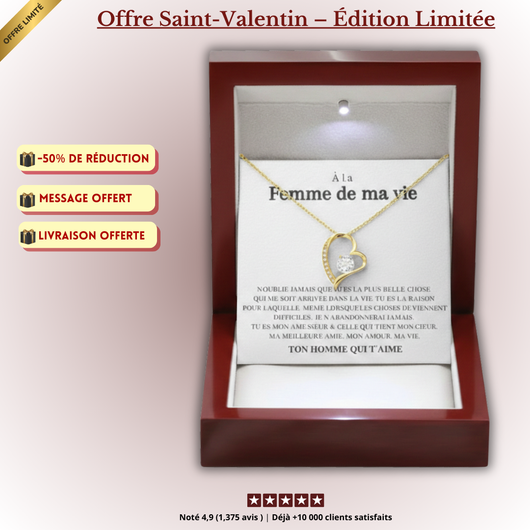 Collier à la femme de ma vie