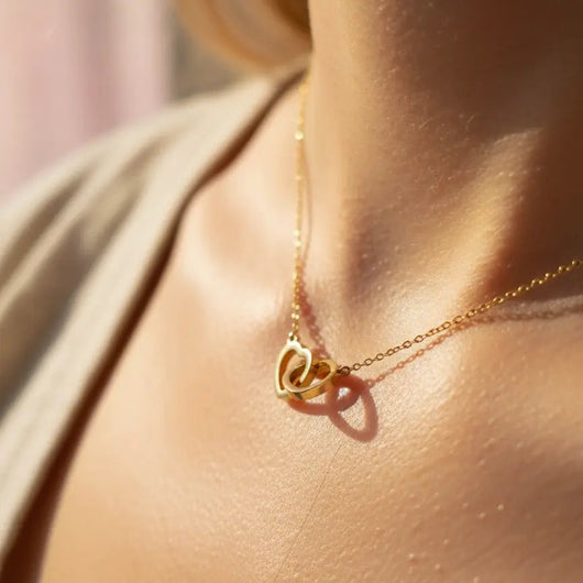 Coffret Rose Éternelle & Collier Personnalisé