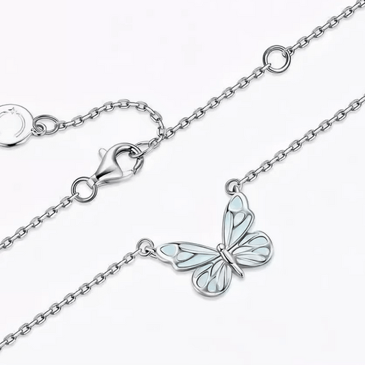 Collier Papillon  Lumineux