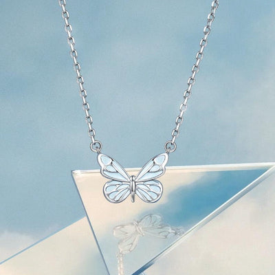 Collier Papillon  Lumineux