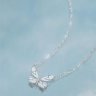 Collier Papillon  Lumineux