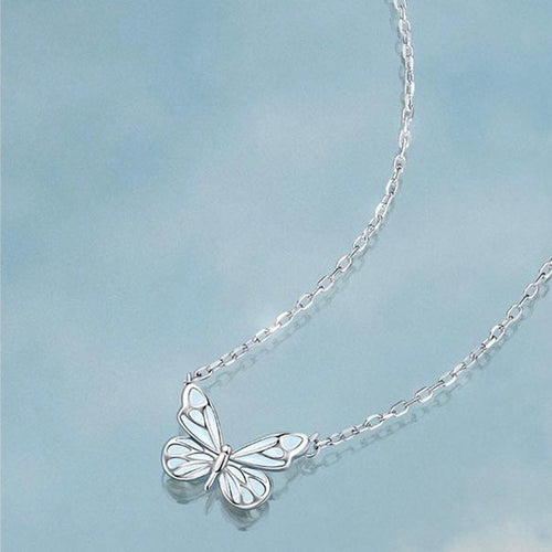 Collier Papillon  Lumineux