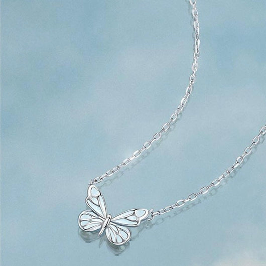 Collier Papillon  Lumineux