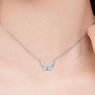 Collier Papillon  Lumineux