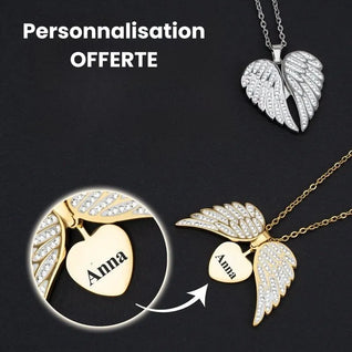 Collier petit ange personnalisée