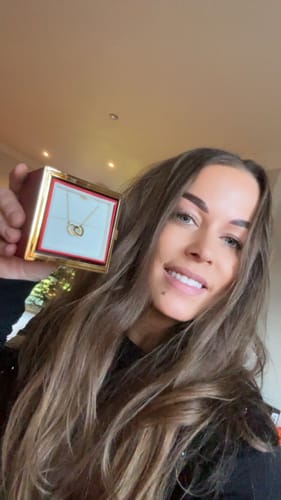 Coffret Rose Éternelle & Collier Personnalisé