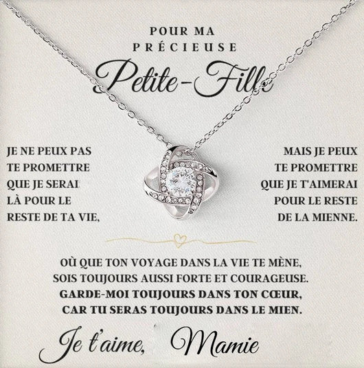 À ma Petite-fille - Je t'aime, Mamie.
