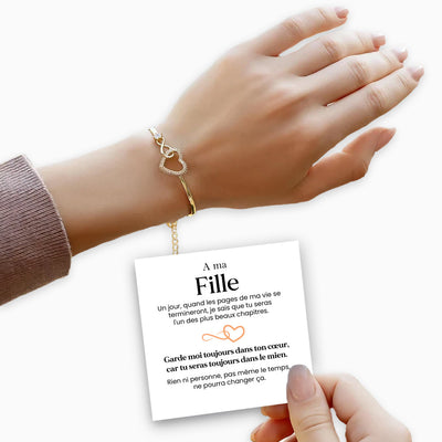 Bracelet Infinity - À ma fille